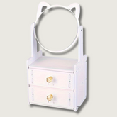 MeowGlow - Cat Ear Makeup Mirror with Storage-2